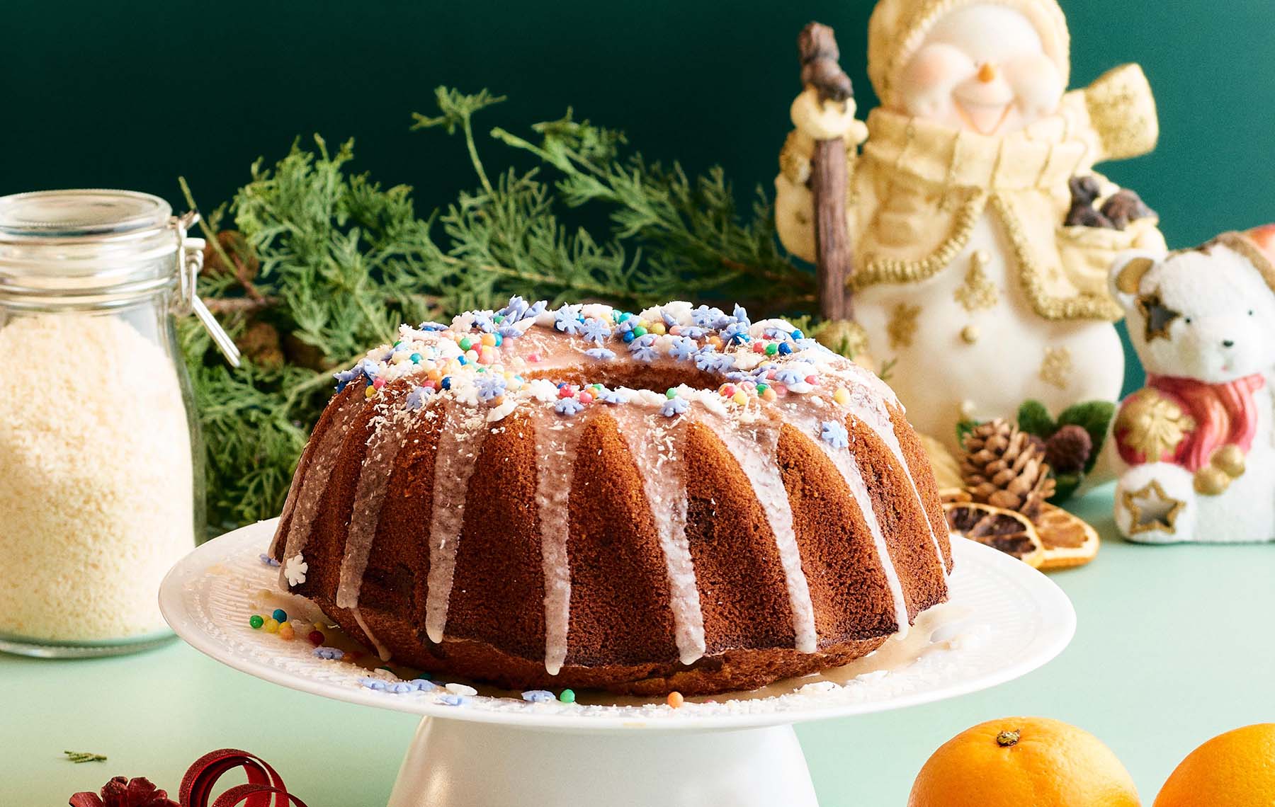 California Raisins Bundt Cake