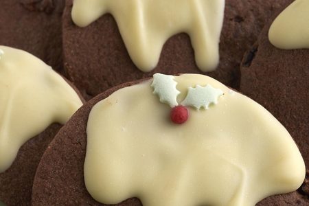 Christmas Pudding Cookies
