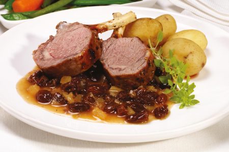 Lamb with Ginger Sauce