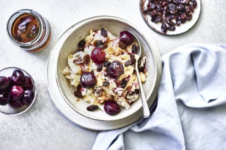 California Raisin Almond Rice Pudding